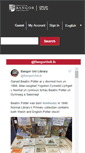 Mobile Screenshot of library.bangor.ac.uk