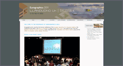 Desktop Screenshot of eg2011.bangor.ac.uk