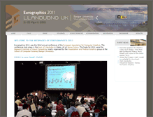 Tablet Screenshot of eg2011.bangor.ac.uk