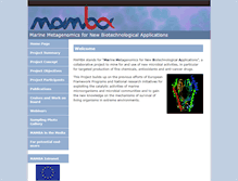 Tablet Screenshot of mamba.bangor.ac.uk