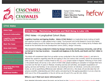 Tablet Screenshot of cfaswales.bangor.ac.uk