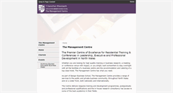 Desktop Screenshot of managementcentrebookings.bangor.ac.uk