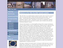 Tablet Screenshot of afterthewall.bangor.ac.uk